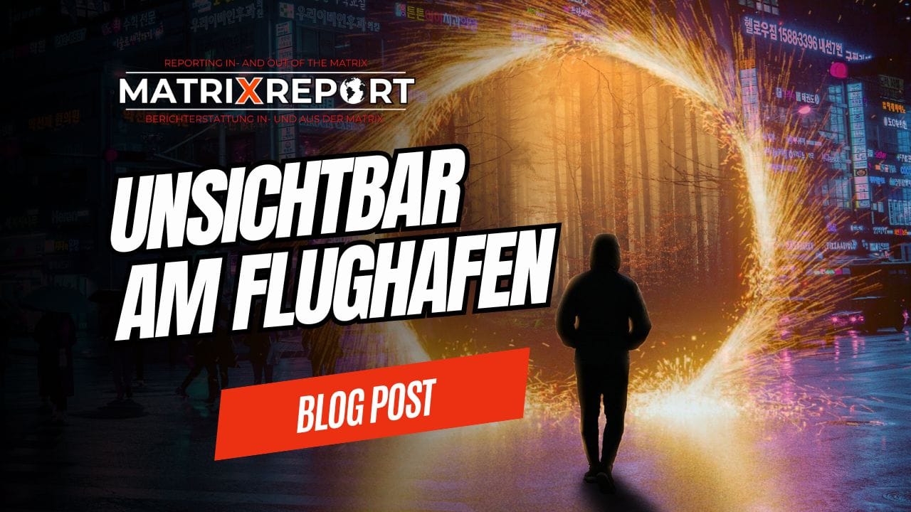 Unsichtbar am Flughafen